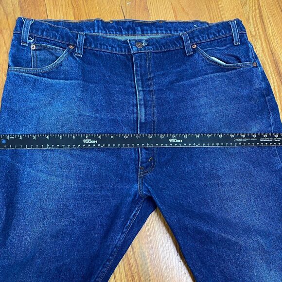 Levis Jeans Men's 44x30 Blue 80s‎ VTG Orange Tab 20505-0216 Made in USA Vintage - Picture 16 of 16